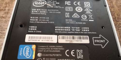 INTEL MINI PC/ NUC 4GB 320GB