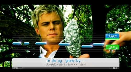 SINGSTAR TREFFERS PS3 GAME
