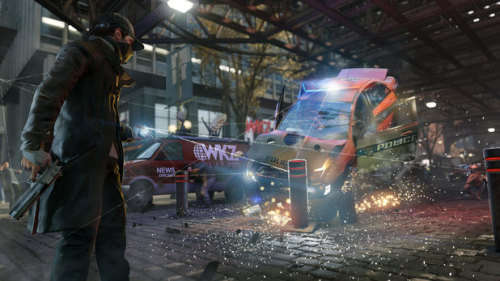 WATCH DOGS XBOX 360 GAME