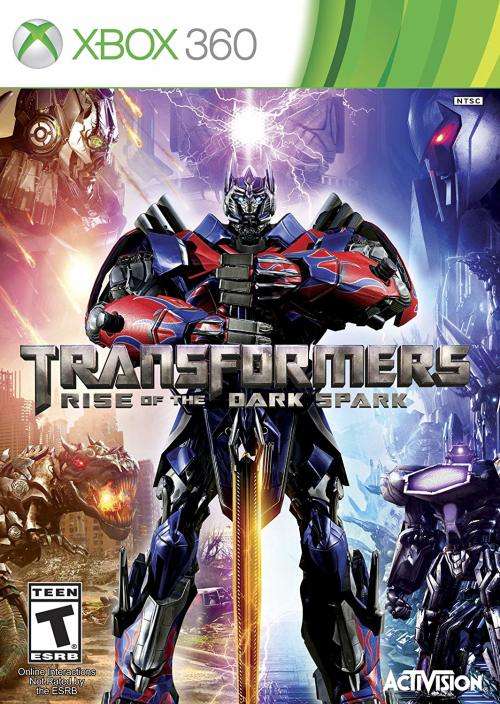 TRANSFORMERS: RISE OF THE DARK SPARK XBOX 360 GAME