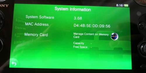 PS VITA (WIFI/1104) WITH 1 GAME