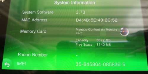 PS VITA (WIFI+3G) WITH 1 GAME