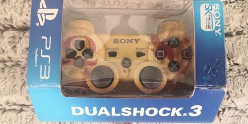 GENUINE PLAYSTATION 3 DUALSHOCK WIRELESS CONTROLLER (GOLD/GOD OF WAR EDITION)