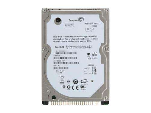 SEAGATE 80GB INTERNAL IDE HARD DRIVE (ST980815A)