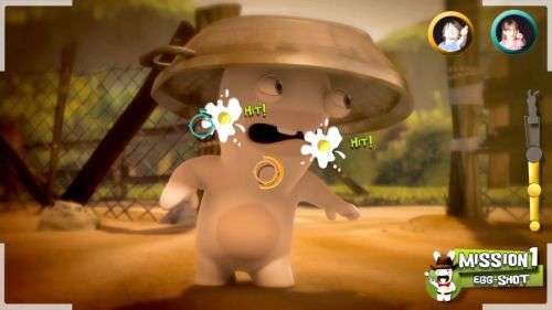 RABBIDS INVASION: THE INTERACTIVE TV SHOW XBOX 360 GAME