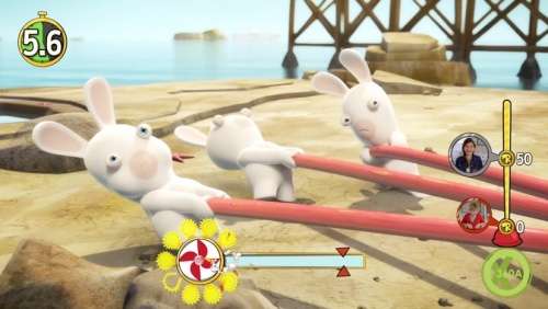 RABBIDS INVASION: THE INTERACTIVE TV SHOW XBOX 360 GAME