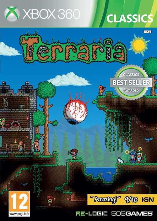 TERRARIA XBOX 360 GAME