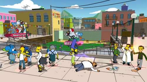 THE SIMPSONS XBOX 360 GAME