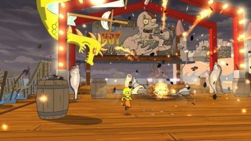 THE SIMPSONS XBOX 360 GAME