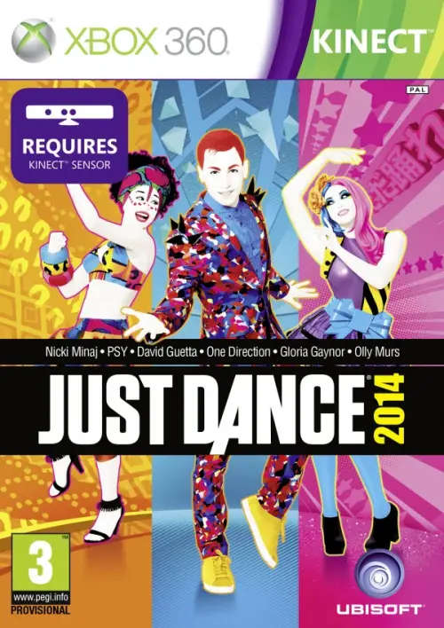 JUST DANCE 2014 XBOX 360 GAME (REQUIRES KINECT)