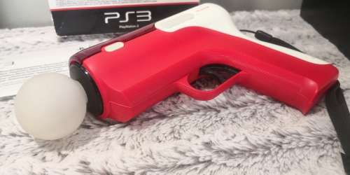 PLAYSTATION 3 - PS3 MOVE GUN ATTACHMENT + MOTION CONTROLLER BUNDLE