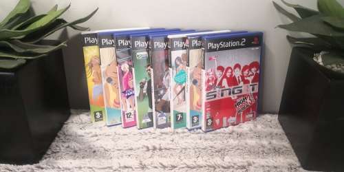 PS2 Singstar Games Bundle (8 games)