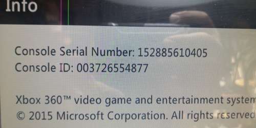 XBOX 360 SLIM CONSOLE ONLY