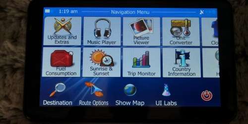 Planet GPS Navigation