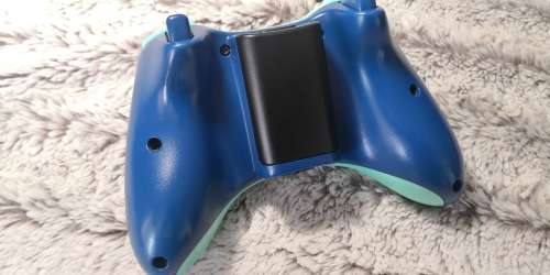 GENUINE MICROSOFT XBOX 360 CONTROLLER - LIMITED EDITION BLUE