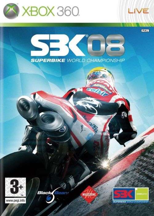 SBK 08 XBOX 360 GAME