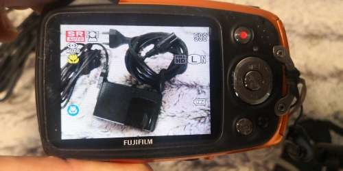 FUJIFILM FINEPIX XP50 WATERPROOF CAMERA WITH EXTRAS