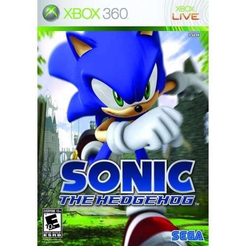 SONIC THE HEDGEHOG XBOX 360 GAME