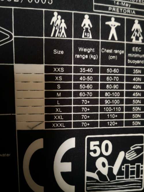 BURN XXXL LIFE JACKET