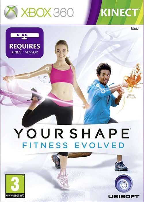 YOUR SHAPE: FITNESS EVOLVED XBOX 360 GAME - REQUIRES KINECT!