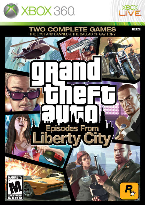GRAND THEFT AUTO: EPISODES FROM LIBERTY CITY XBOX 360 GAME