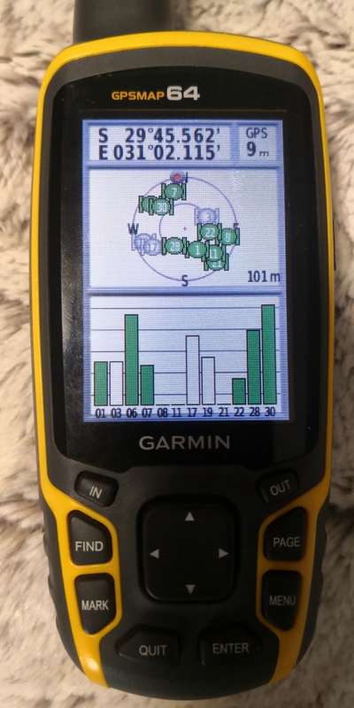 GARMIN GPSMAP 64 HANDHELD OUTDOOOR HIKINGRUNNINGMARINE GPS