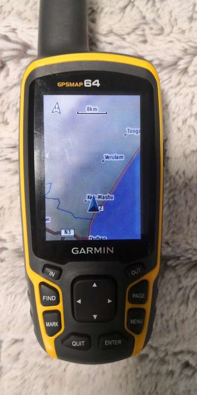 GARMIN GPSMAP 64 HANDHELD OUTDOOOR HIKINGRUNNINGMARINE GPS