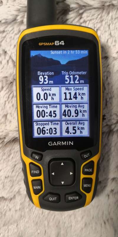 GARMIN GPSMAP 64 HANDHELD OUTDOOOR HIKINGRUNNINGMARINE GPS