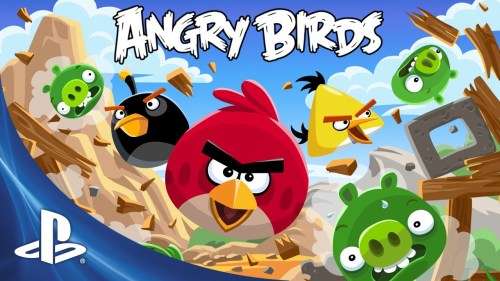 ANGRY BIRDS TRILOGY PS3 GAME - MOVE COMPATIBLE