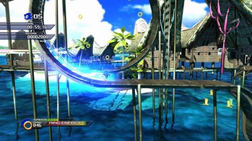 SONIC UNLEASHED  XBOX 360  XBOX ONE GAME