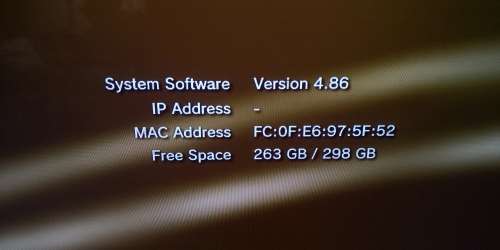 PS3 320GB SLIM CONSOLE ONLY