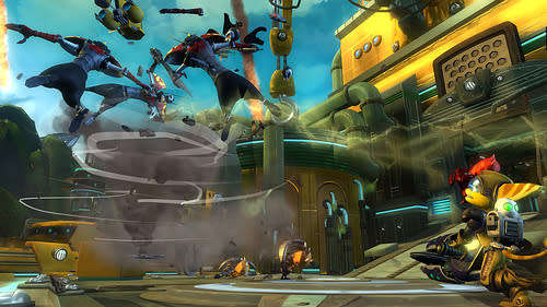 RATCHET AND CLANK TOOLS OF DESTRUCTION PS3 GAME