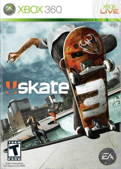 SKATE 3  XBOX 360 GAME