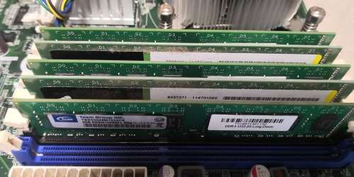 MOTHERBOARD,CPU AND MEMORY COMBO (I7 CPU+6GB MEMORY)