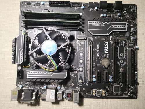 AWESOME GAMING MOTHERBOARD,CPU AND MEMORY COMBO (I3 CPU+8GB MEMORY)