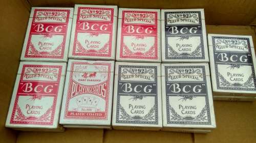 Poker Cards (18 decks - sold as a lot)