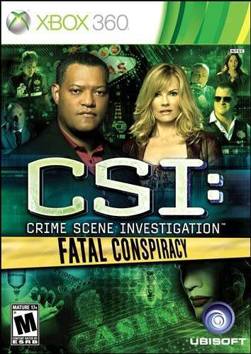 CSI: Fatal Conspiracy Xbox 360 game