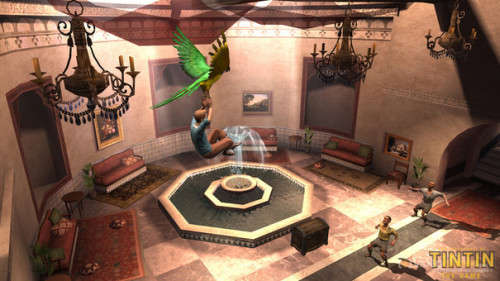 THE ADVENTURES OF TIN TIN: THE SECRET OF THE UNICORN PS3 GAME