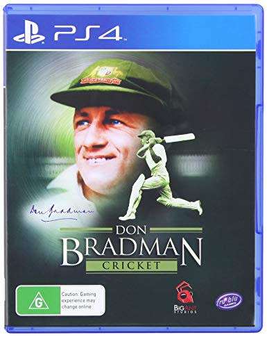 Don Bradman Cricket   PS4   Game in new good condition : In Stock (swadocop)