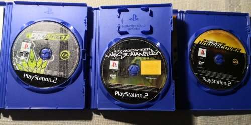 NEED FOR SPEED PS2 GAME COLLECTION