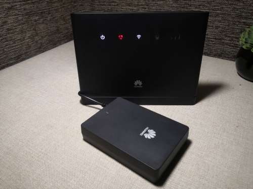 HUAWEI B315 LTE/4G WIRELESS ROUTER WITH BATTERY BACKUP