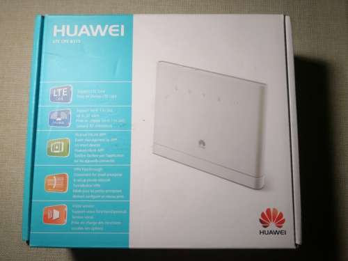 HUAWEI B315 LTE/4G WIRELESS ROUTER