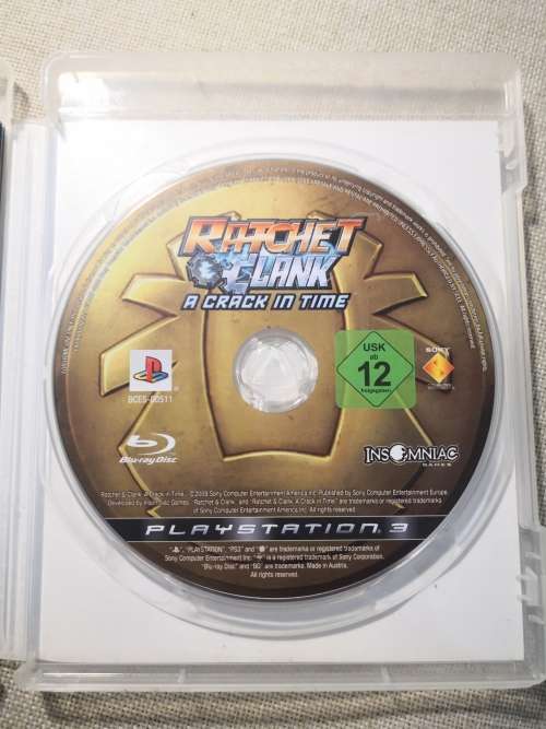 RATCHET AND CLANK A CRACK IN TIME PS3 GAME