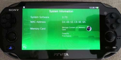 PS VITA (WIFI  PCH-1004) CONSOLE