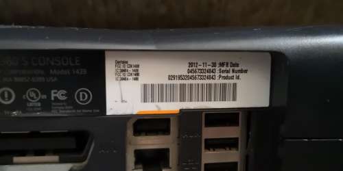 XBOX 360 SLIM CONSOLE ONLY