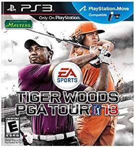 Tiger Woods PGA Tour 13 (incl. the masters) Ps3 game - PS move compatible