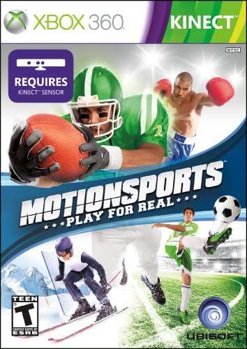 Motionsports: Play for Real Xbox 360 game (kinect)