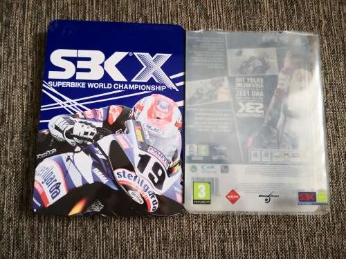 SBK X Ps3 game (Steelbook collectors edition)