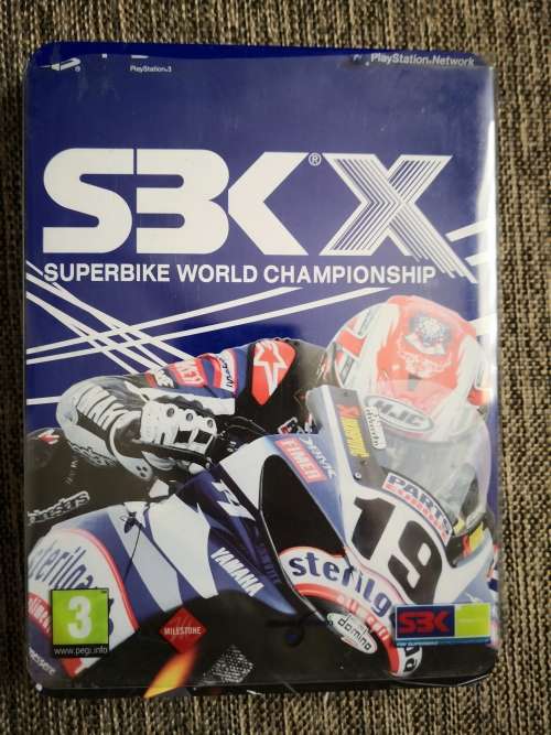 SBK X Ps3 game (Steelbook collectors edition)