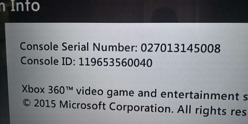 XBOX 360  CONSOLE WITH 15 GAMES